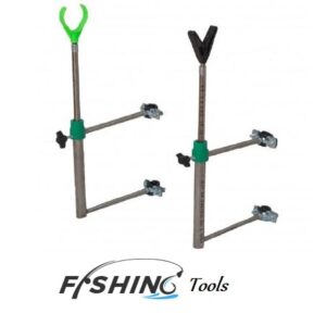 Δίχαλα Fishingtools Βάσεις Καλαμιών Για Καρέκλα Σκηνοθέτη Inox