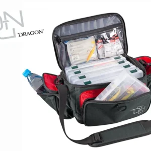 Τσάντα Spinning Με Θήκες Πλαστικές Dragon DGN 49x27x20cm