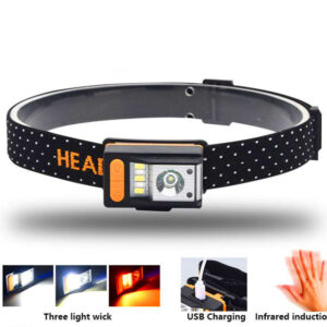 Aδιάβροχος Φακός Κεφαλής Oceanic Team XPRK Επαναφορτιζόμενος Με Sensor Κίνησης