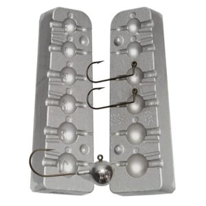 Καλούπι CNC SN05 Μολυβοκεφαλών Κασσίτερου Fishingtools 3-4-5-6-8-10gr