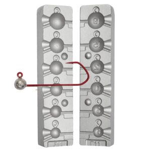 Καλούπι CNC F11 Μολυβοκεφαλών Fishingtools 6-8-10-12-15-19gr