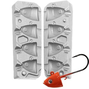 Καλούπι CNC F198 Μολυβοκεφαλών Fishingtools 30-35-40-50gr