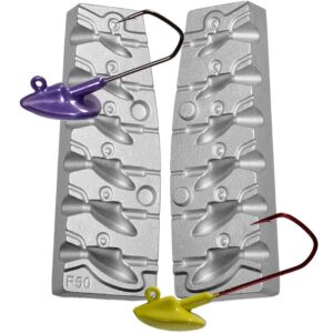 Καλούπι CNC F50 Μολυβοκεφαλών Fishingtools 5-6-8-10-13-14gr