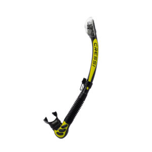 Αναπνευστήρας Cressi Alpha Ultra Dry Snorkel Black/Yellow