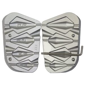 Καλούπι CNC F17 Τραπεζοειδής Περαστό 20-40-60-80gr